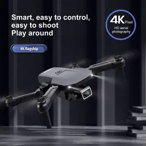 Remote Control Drone 4K Dual Camera Foldable Mini Airplane