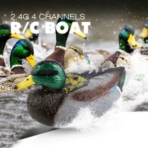 Remote Control Duck Boat Waterproof Simulated Duck RC Boat Animal RC Toys