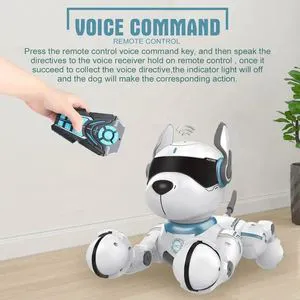 Remote Control Robot Toy Dog Programmable Smart Ai Interactive Toys with Sound