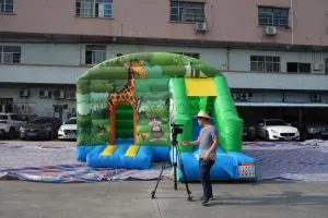 Inflatable Jumping Trampoline Moonwalk Castle for Sale