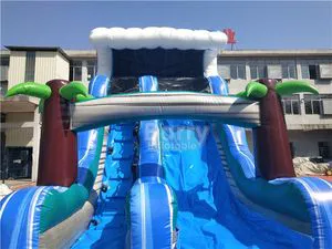 Inflatable Slide with Customizable Size and Spray Art Available to Sell