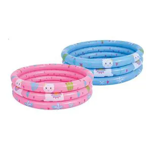 Inflatable Pool 3 Ring Alpaca Blow Up Child Swimming Pool
