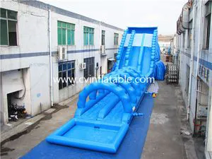 Inflatable Ocean Water Slide with Pool for Adults