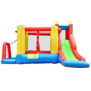 Inflatable Bounce House Slide Jumping Bouncy Castle House for Kids