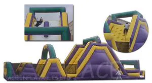 Inflatable Obstacle with Slide for Sale (ace3-03)