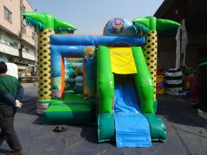 Inflatable Combo with Slide Use for Playground and Theme Park