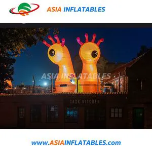 Inflatable Eyeball Tube Mascot LED Lighting Inflatable One-Eyed Monster Model Music Festival